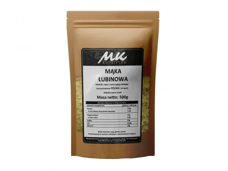 Mąka Łubinowa 500g MK Nutrition