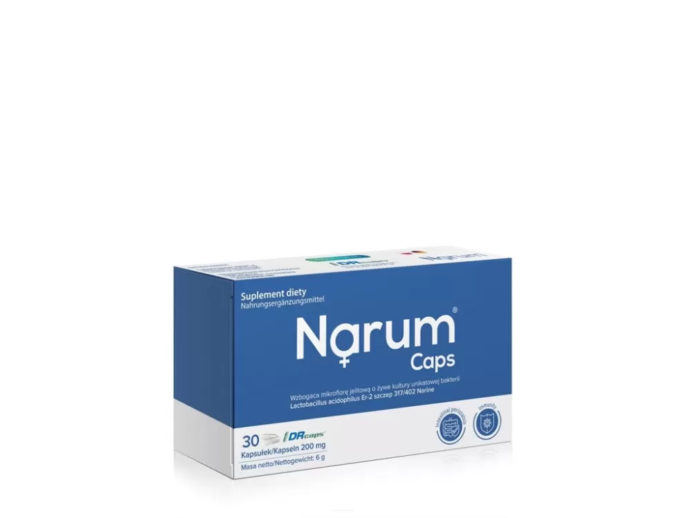 Narum kapsułki 200mg 6g 30 kaps probiotyk