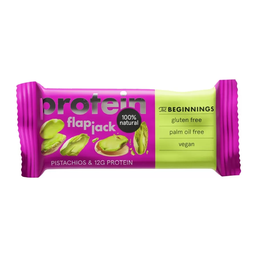Baton proteinowy o smaku pistacji FlapJack Beginnings, 60g