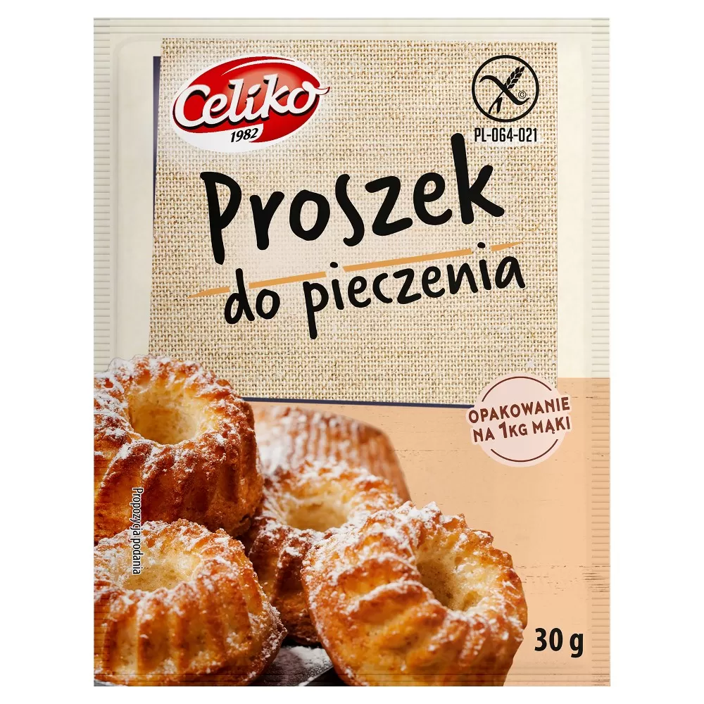 1 Proszek do pieczenia bez glutenu Celiko, 30g PROMO