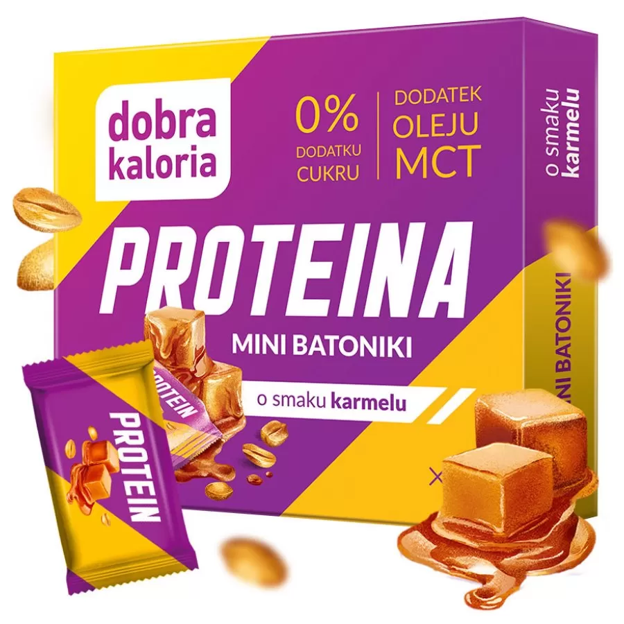 Minibatoniki proteinowe z MCT Dobra Kaloria, 102g