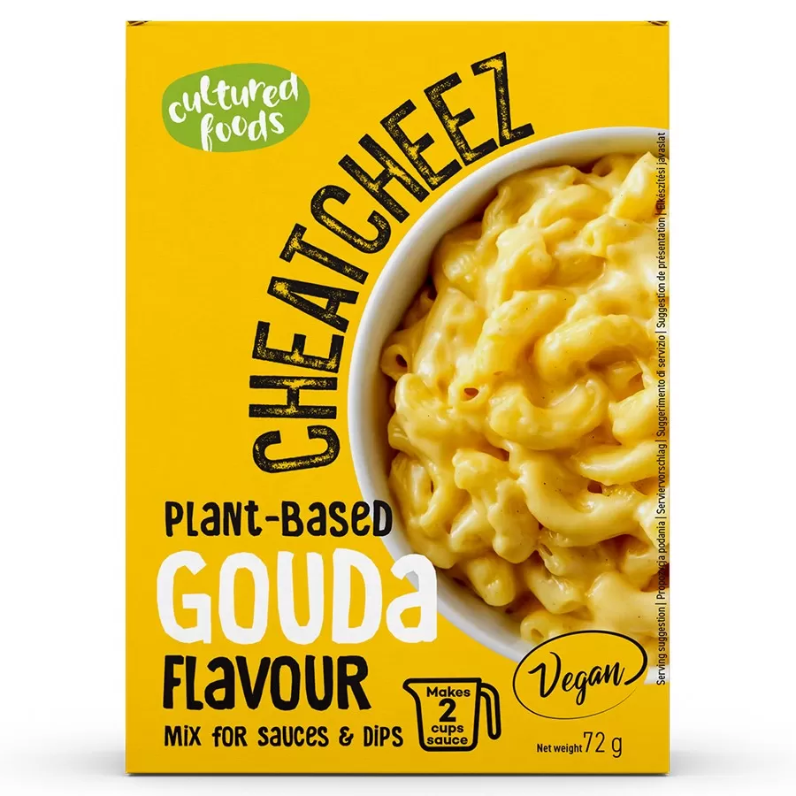 Roślinny sos lub dip &quot;CHEATCHEEZ Gouda&quot; Cultured Foods, 72g