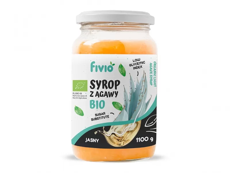 BIO Syrop z Agawy jasny 1100 g