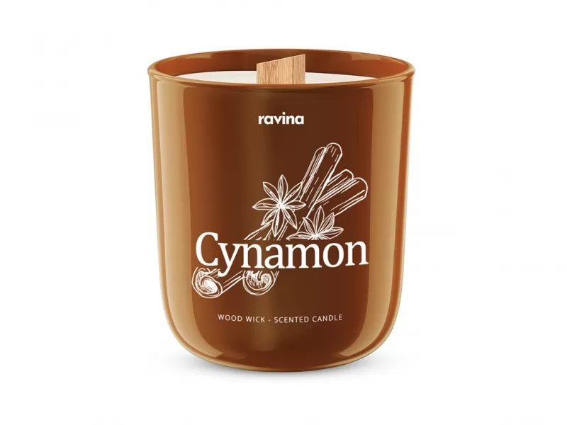 Świeca zapachowa Cynamon 175g ravina