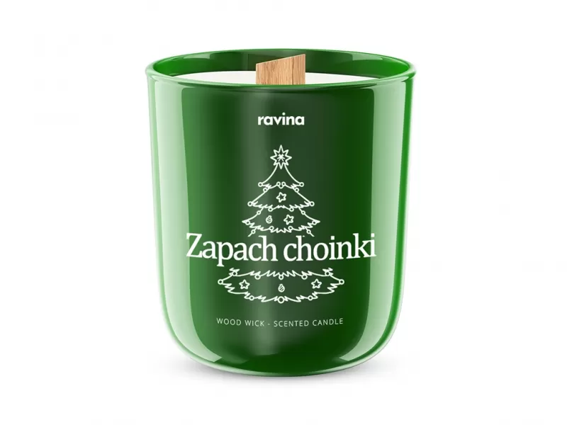 Świeca zapachowa Zapach Choinki 175g ravina