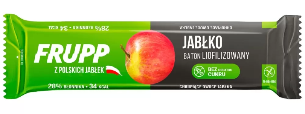 BATON LIOFILIZOWANY JABŁKOWY BEZGLUTENOWY 9 g - CELIKO (FRUPP)