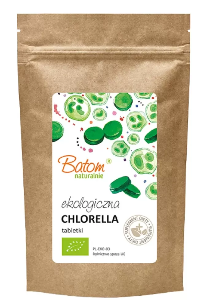 CHLORELLA BIO (400 mg) 625 TABLETEK - BATOM