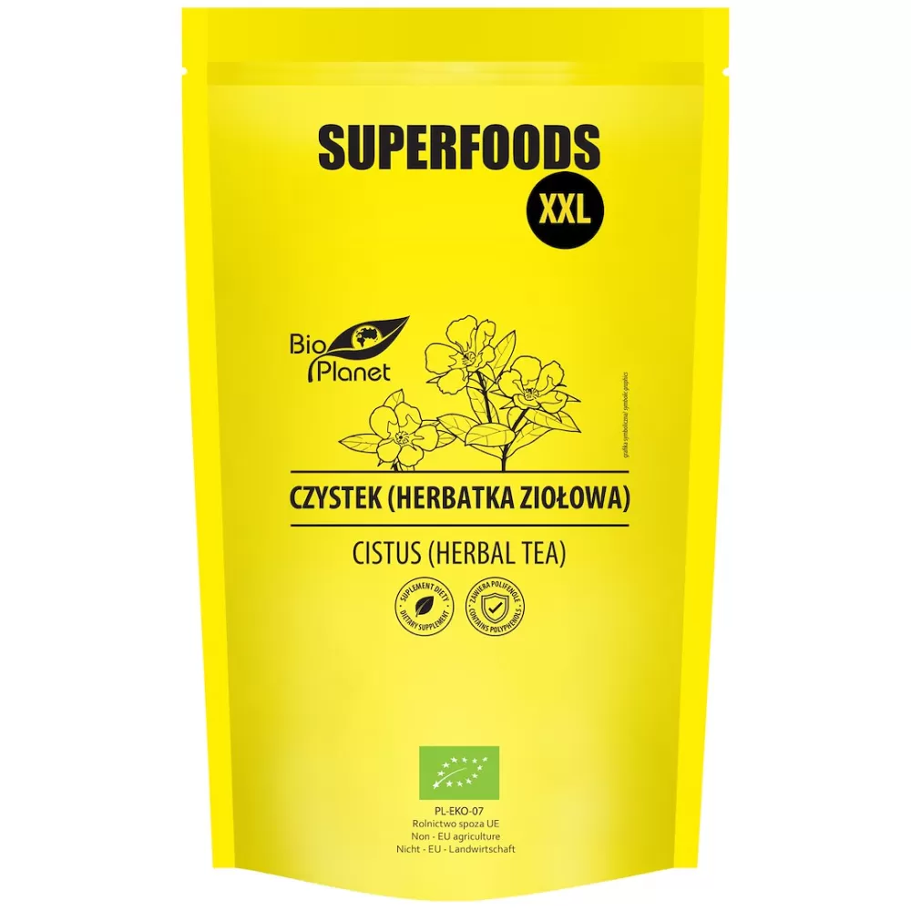 CZYSTEK (HERBATKA ZIOŁOWA) BIO 150 g - BIO PLANET