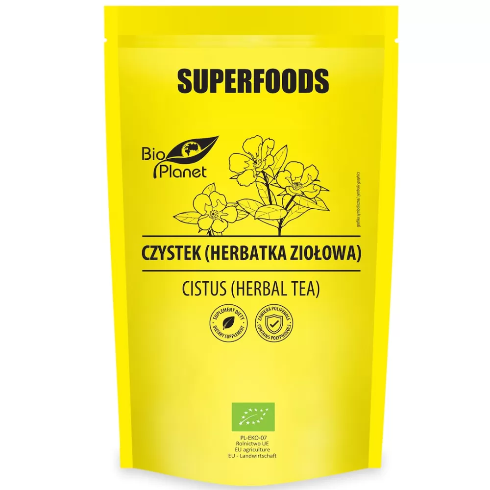CZYSTEK (HERBATKA ZIOŁOWA) BIO 70 g - BIO PLANET