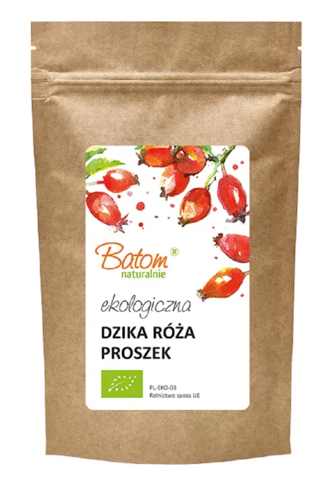 DZIKA RÓŻA PROSZEK BIO 100 g - BATOM