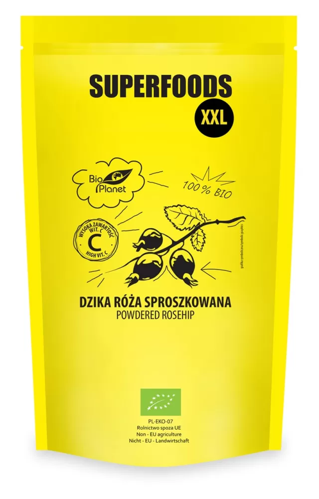 DZIKA RÓŻA SPROSZKOWANA BIO 500 g - BIO PLANET