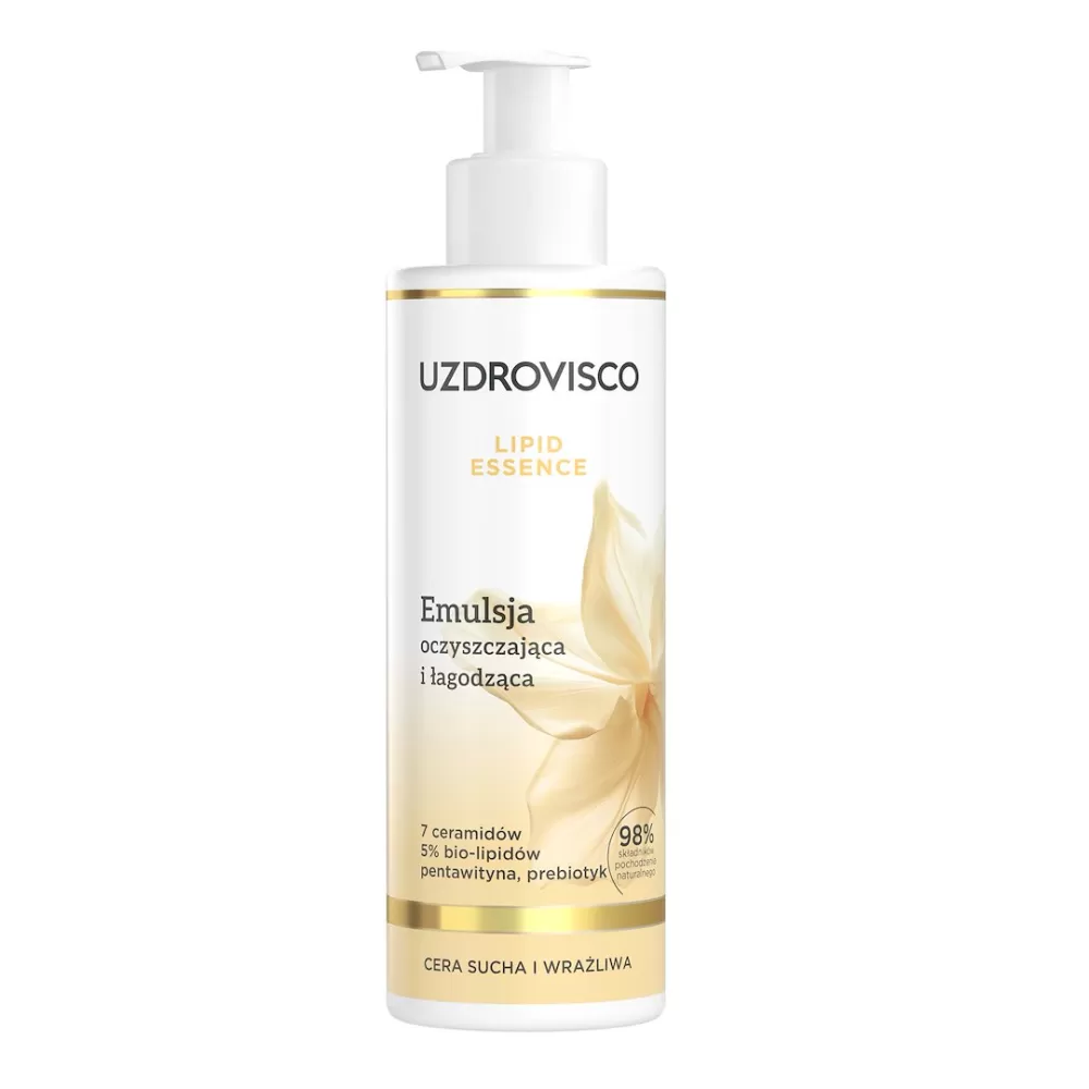 EMULSJA  OCZYSZCZAJĄCO - ŁAGODZĄCA 200 ml - UZDROVISCO (LIPID ESSENCE)