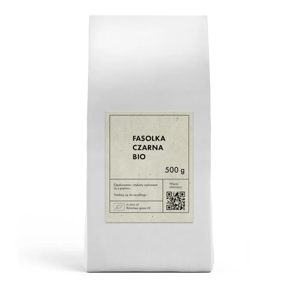 FASOLKA CZARNA BIO 500 g - THE PLANET