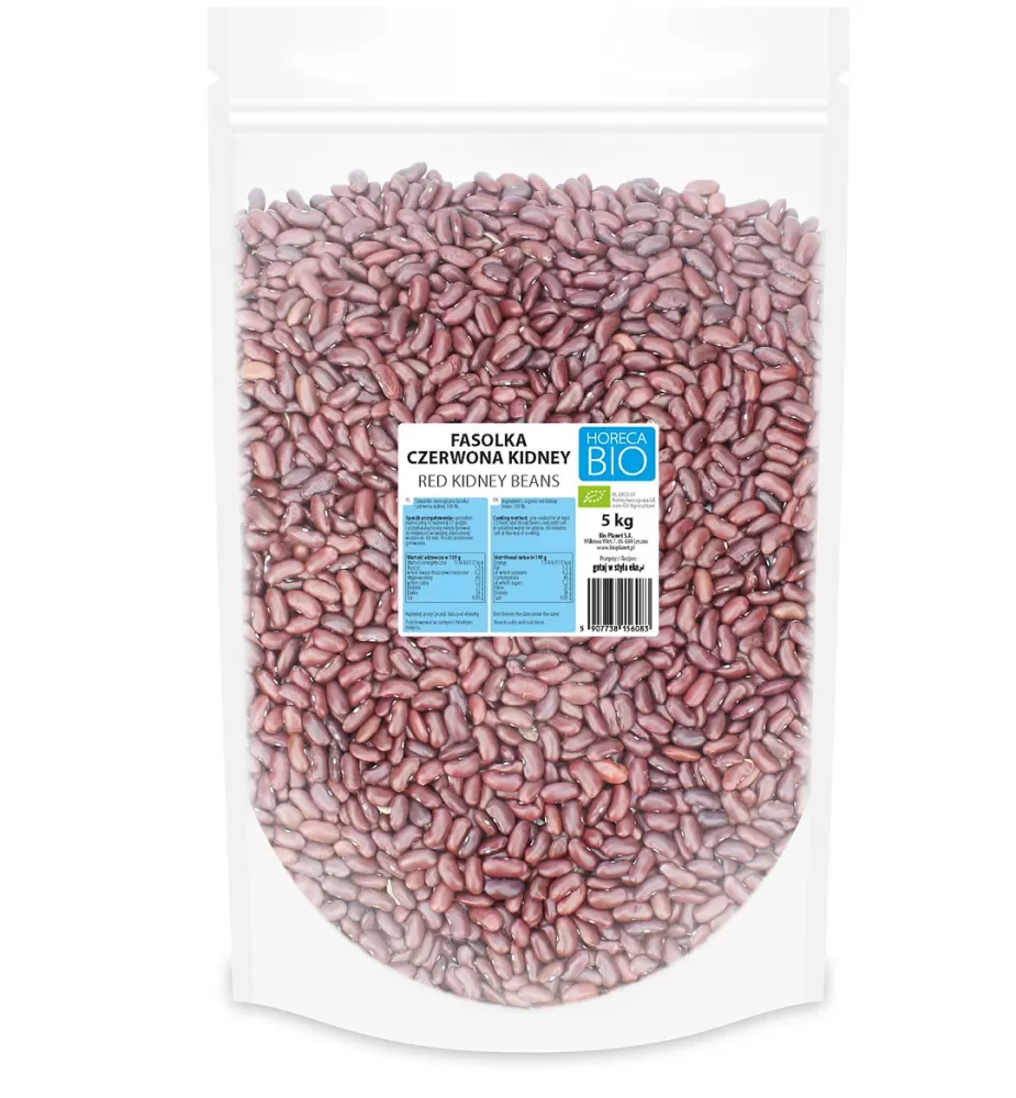 FASOLKA CZERWONA KIDNEY BIO 5 kg - HORECA (BIO PLANET)