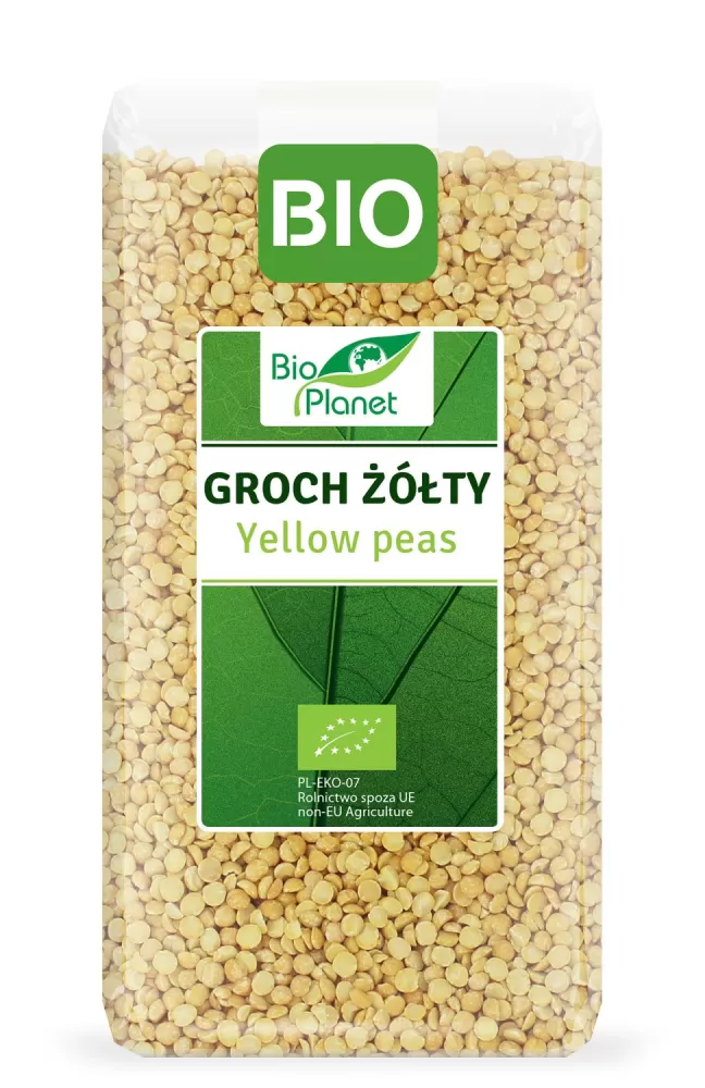 GROCH ŻÓŁTY BIO 500 g - BIO PLANET