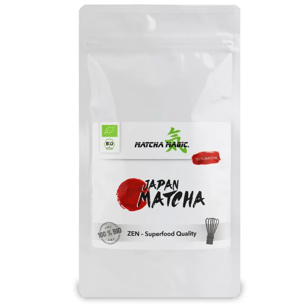 HERBATA ZIELONA MATCHA JAPOŃSKA BIO 100 g - MATCHA MAGIC