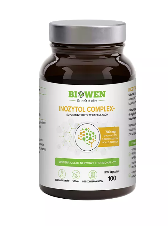 INOZYTOL COMPLEX+ 100 KAPSUŁEK - BIOWEN