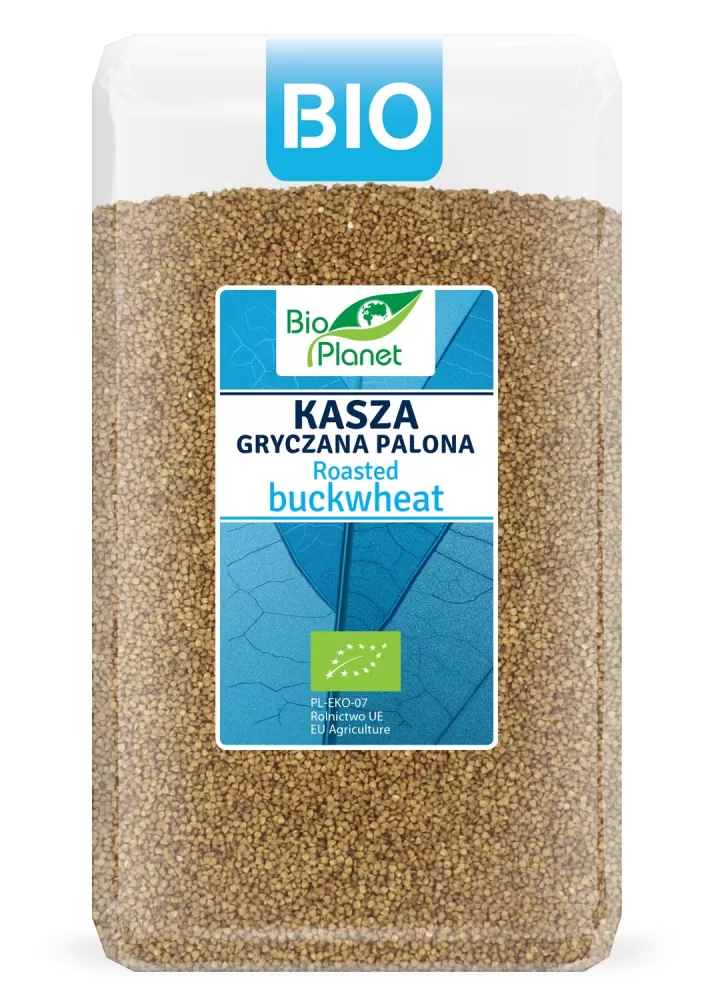 KASZA GRYCZANA PALONA BIO 1 kg - BIO PLANET