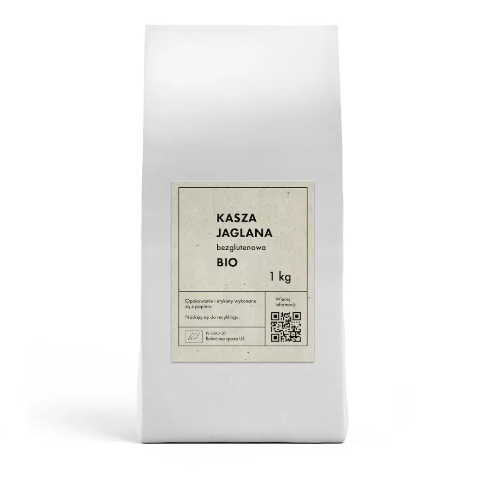 KASZA JAGLANA BEZGLUTENOWA BIO 1 kg - THE PLANET