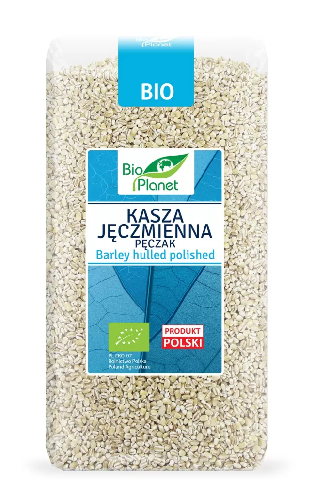 KASZA JĘCZMIENNA PĘCZAK BIO 500 g - BIO PLANET