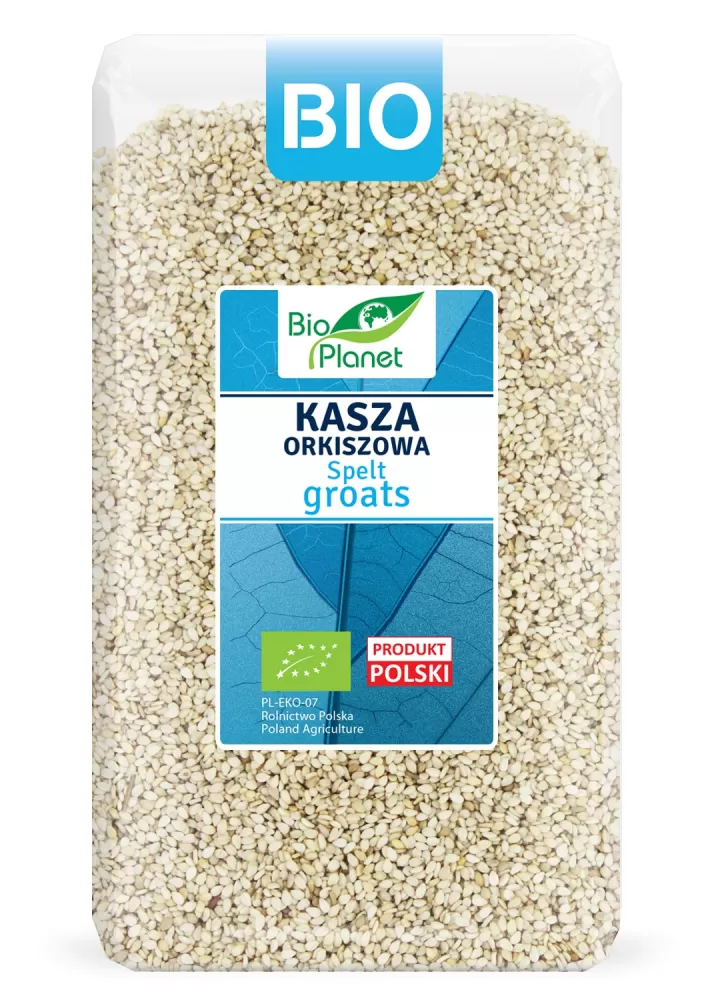 KASZA ORKISZOWA BIO 1 kg - BIO PLANET