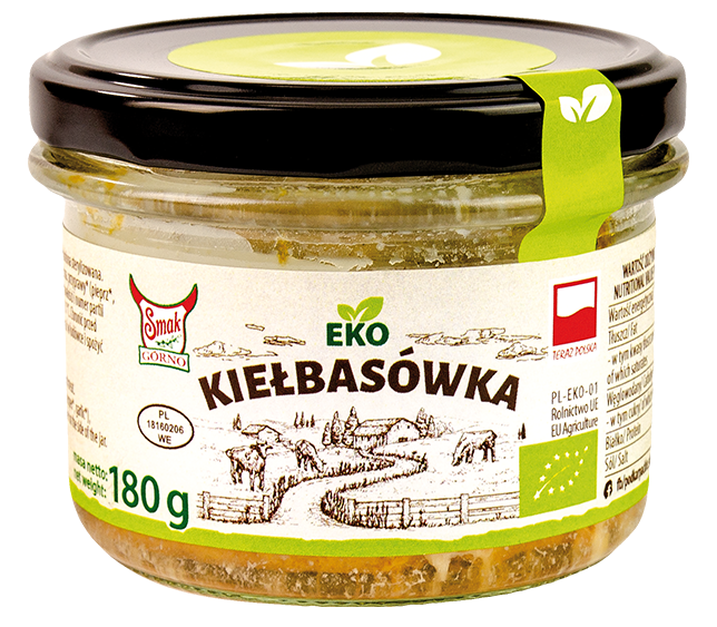 KIEŁBASÓWKA BIO 180 g - SMAK EKO