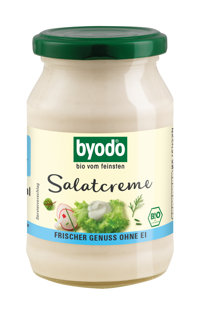 KREM SAŁATKOWY WEGETARIAŃSKI BEZGLUTENOWY BIO 250 ml - BYODO