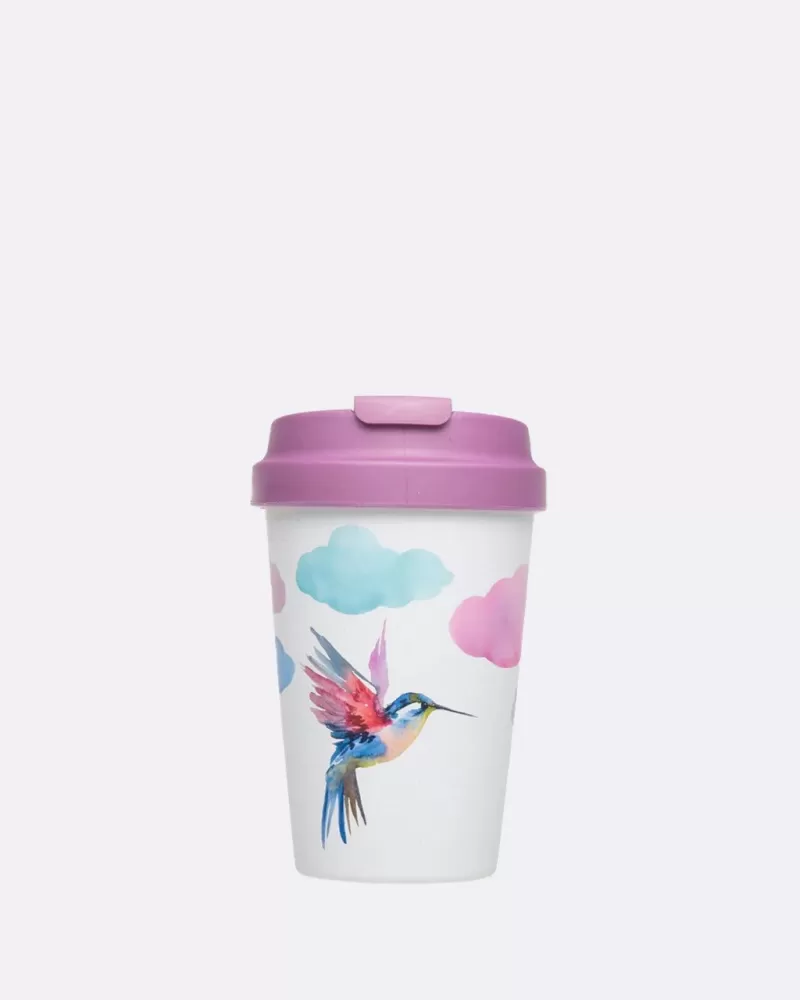 KUBEK PODRÓŻNY Z TWORZYWA PLA KOLIBER 350 ml - CHIC-MIC