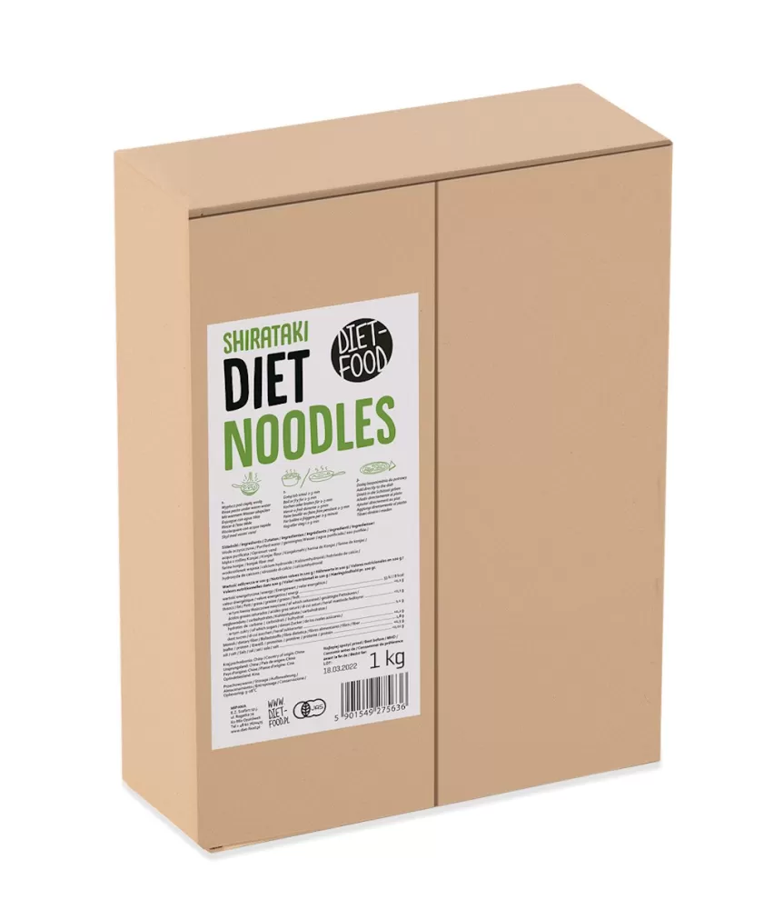 MAKARON (KONJAC) SHIRATAKI NOODLES 1 kg - DIET-FOOD