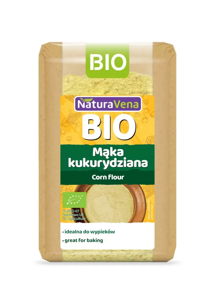 MĄKA KUKURYDZIANA BIO 400 g - NATURAVENA