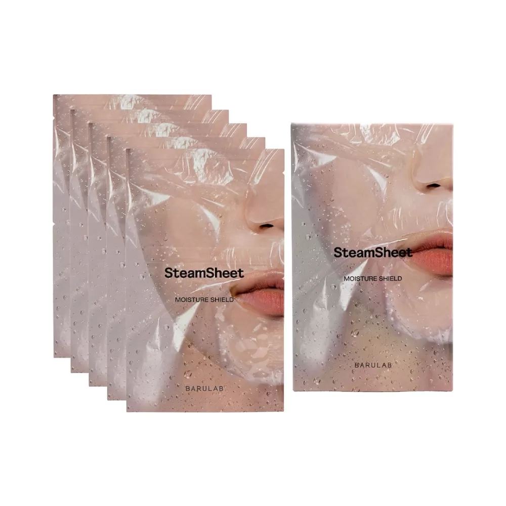 MASECZKI DO TWARZY W PŁACHCIE NAWILŻAJĄCA 5 SZTUK - BARULAB