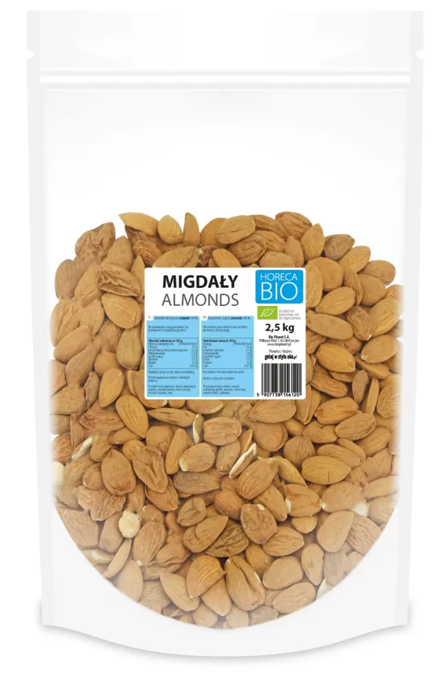 MIGDAŁY BIO 2,5 kg - HORECA (BIO PLANET)