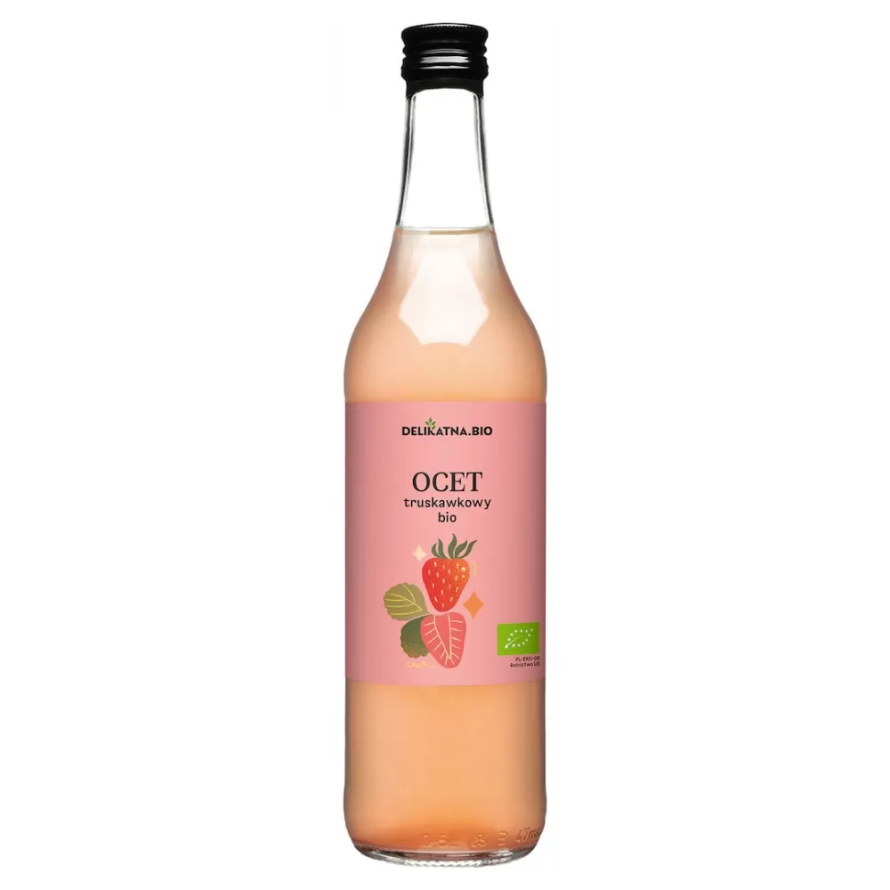 OCET TRUSKAWKOWY BIO 500 ml - DELIKATNA