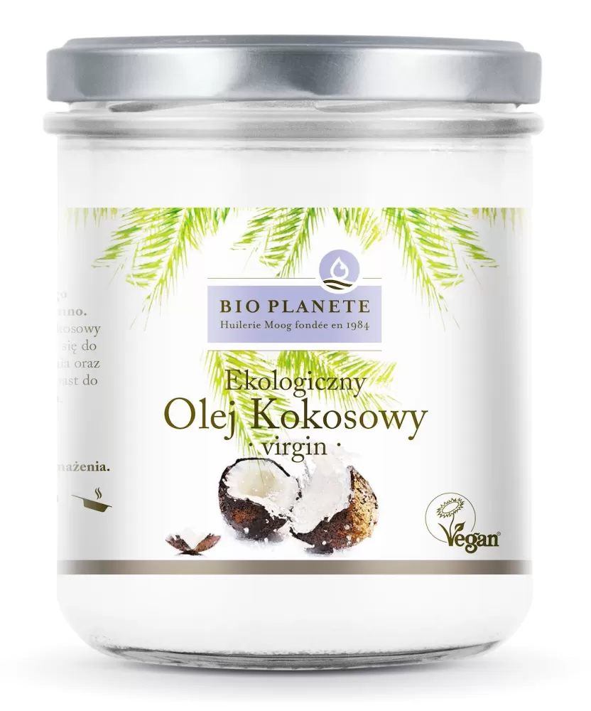 OLEJ KOKOSOWY VIRGIN BIO 400 ml - BIO PLANETE