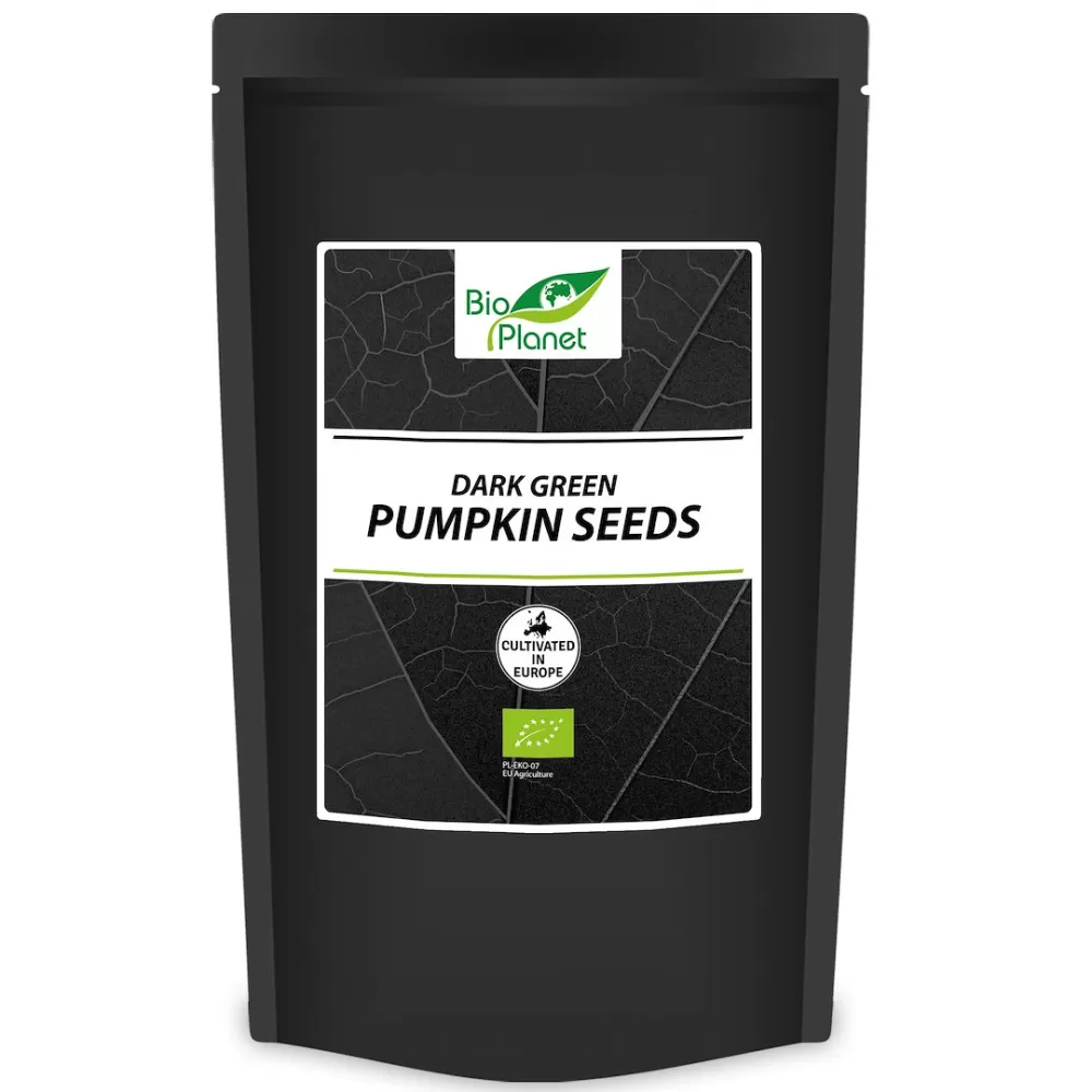 PESTKI DYNI CIEMNOZIELONE (UPRAWIANE W EUROPIE) BIO 700 g - BIO PLANET INTERNATIONAL