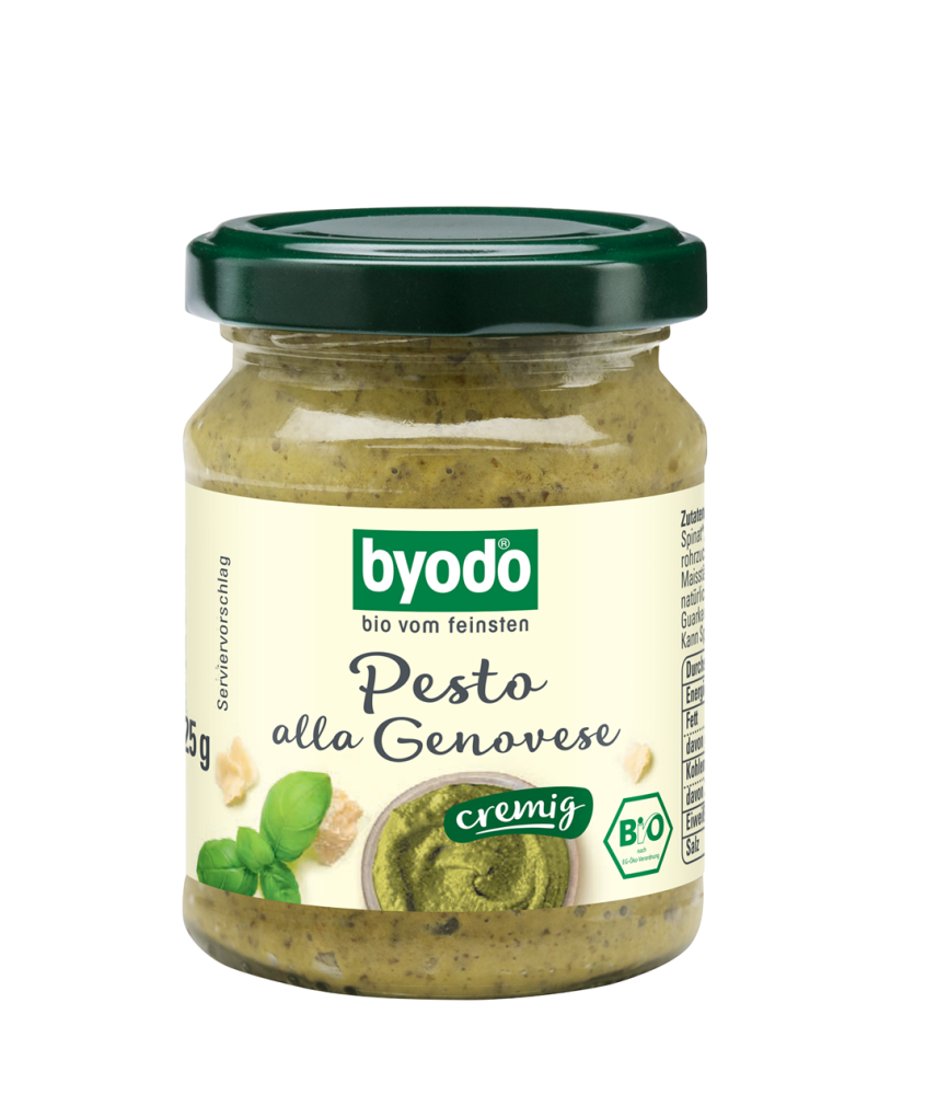 PESTO A&#39;LA GENOVESE BIO 125 g - BYODO