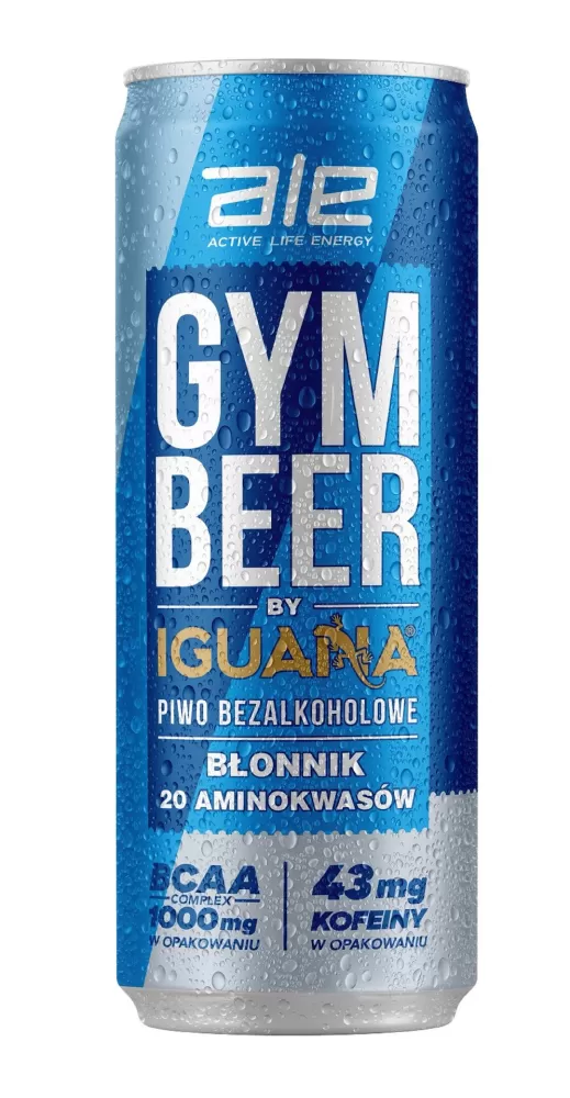 PIWO BEZALKOHOLOWE GYM BEER 330 ml - IGUANA