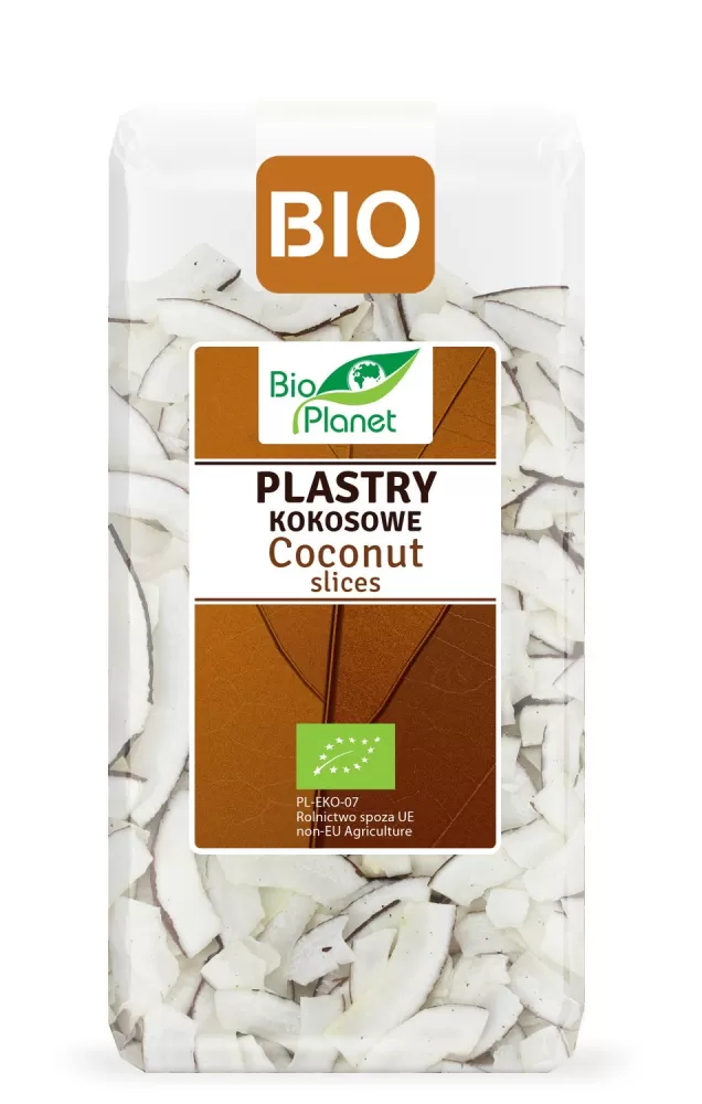 PLASTRY KOKOSOWE BIO 250 g - BIO PLANET