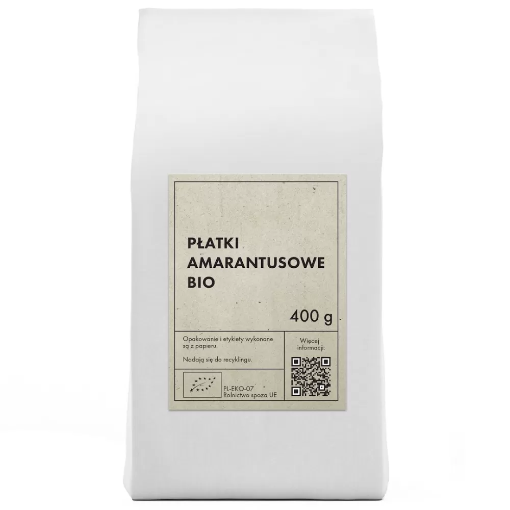 PŁATKI AMARANTUSOWE BIO 400 g - THE PLANET