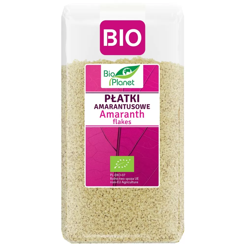 PŁATKI AMARANTUSOWE BIO 600 g - BIO PLANET