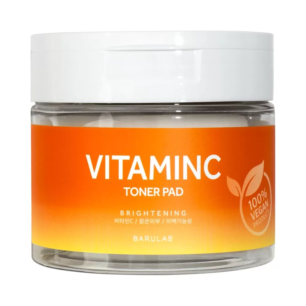 PŁATKI DO TWARZY TONIZUJĄCE WITAMINA C 160 g - BARULAB