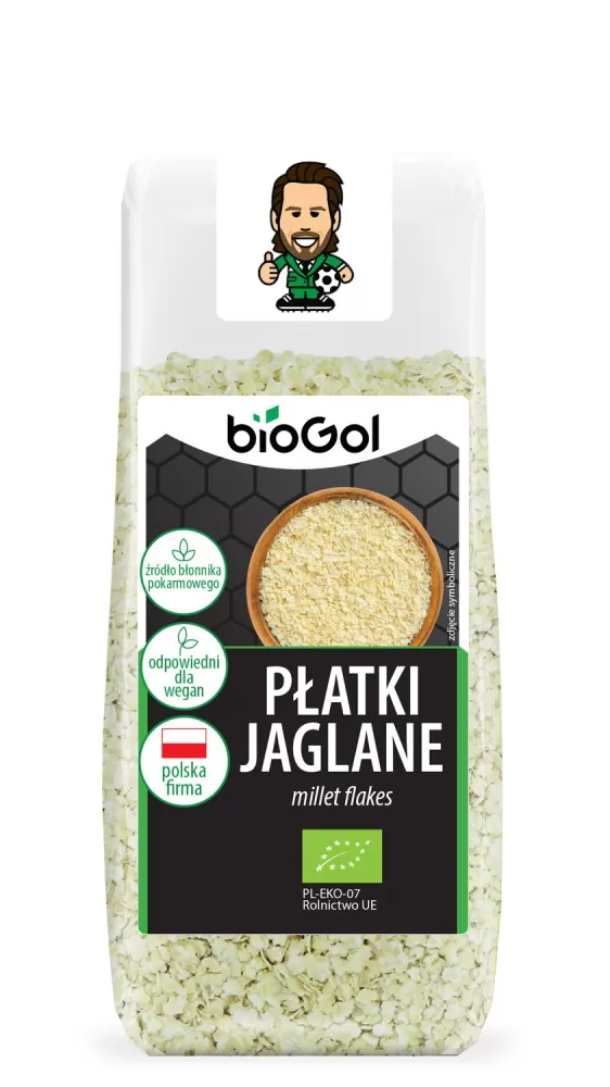 PŁATKI JAGLANE BIO 300 g - BIOGOL