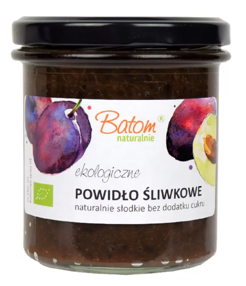 POWIDŁA ŚLIWKOWE BIO 340 g - BATOM