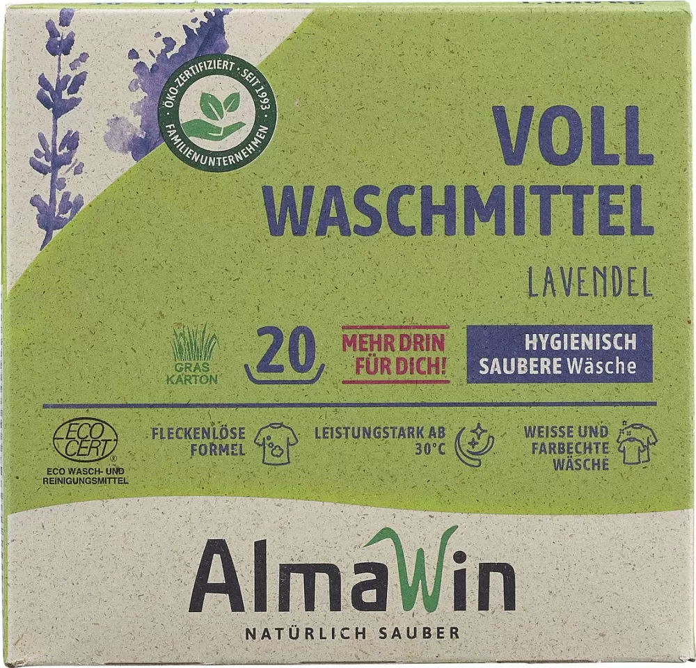 PROSZEK DO PRANIA UNIWERSALNY LAWENDOWY ECO 1,08 kg - ALMAWIN