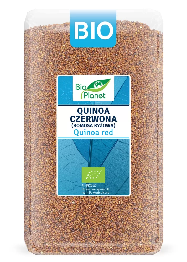 QUINOA CZERWONA (KOMOSA RYŻOWA) BIO 1 kg - BIO PLANET