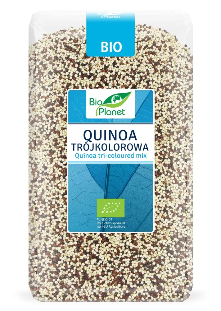 QUINOA TRÓJKOLOROWA BIO 1 kg - BIO PLANET