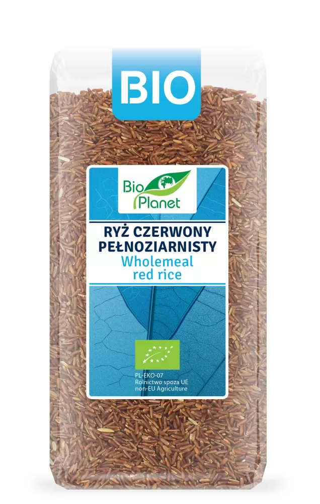 RYŻ CZERWONY PEŁNOZIARNISTY BIO 400 g - BIO PLANET