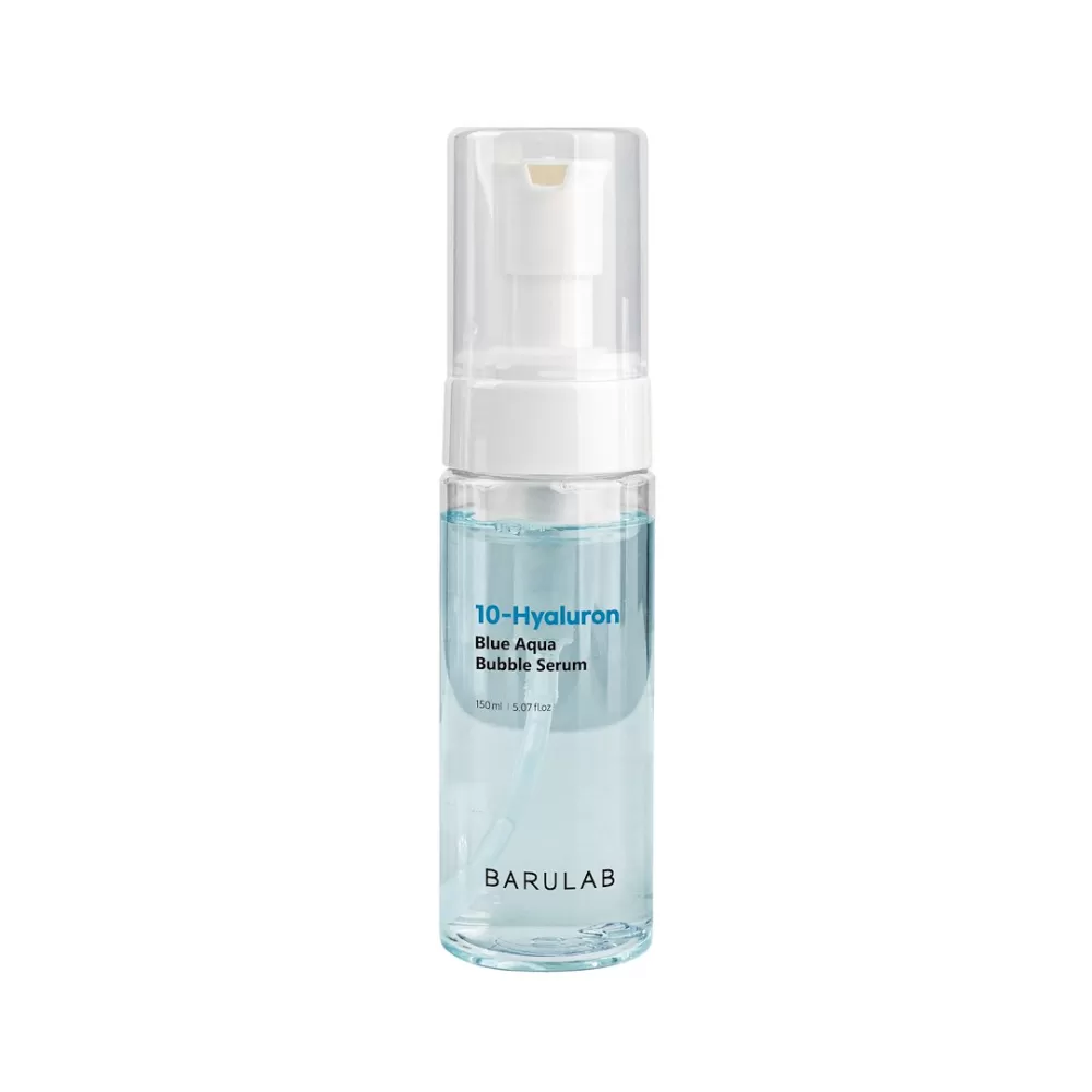 SERUM DO TWARZY BĄBELKOWE Z 10 RODZAJAMI KWASU HIALURONOWEGO 150 ml - BARULAB