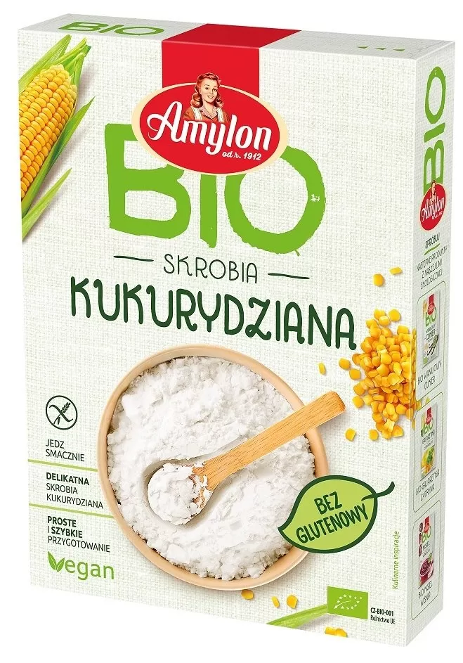 SKROBIA KUKURYDZIANA BEZGLUTENOWA BIO 200 g - AMYLON