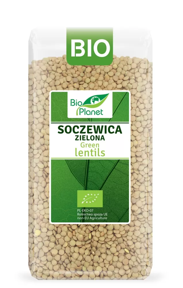 SOCZEWICA ZIELONA BIO 400 g - BIO PLANET